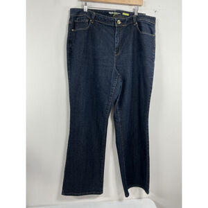 womans style and co Jeans Blue Jeans 18 W Straight Leg